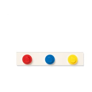 Wieszak ścienny w czerwonym, niebieskim i żółtym kolorze LEGO®