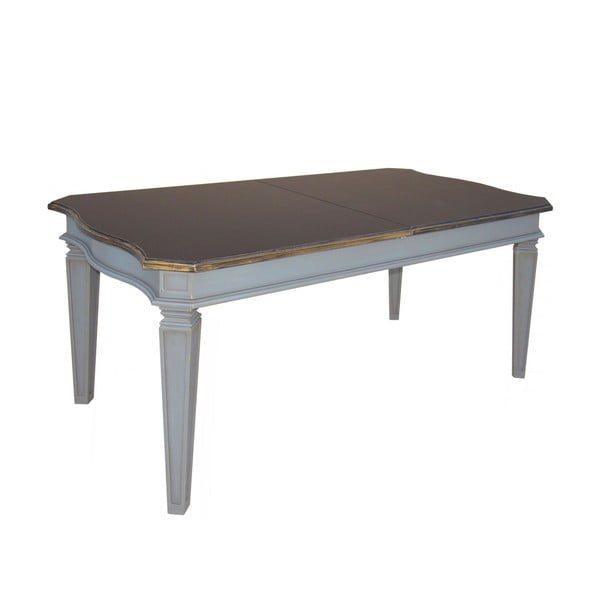 Rozkładany stół Belgique Grey, 80 x 140-180 cm