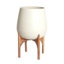 Ceramiczna osłonka na doniczkę ø 59 cm Karuna – Light & Living