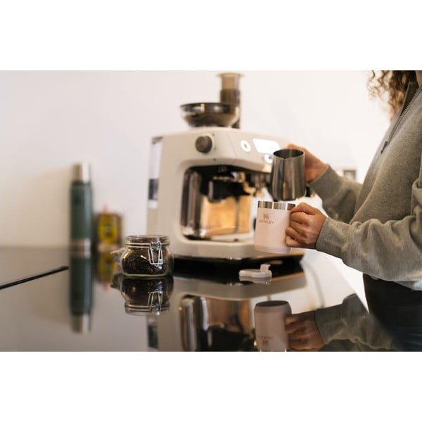 Jasnoróżowy kubek termiczny ze stali nierdzewnej 230 ml Stay-Hot Camp Mug Rose Quartz – Stanley-image-1