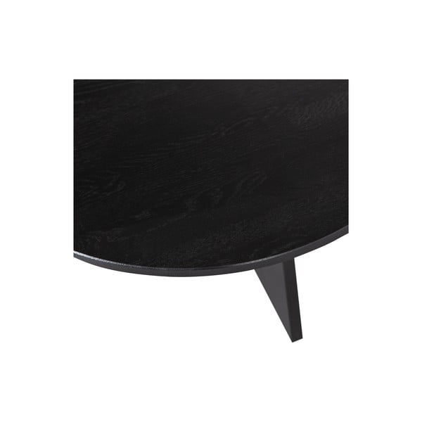 Czarny okrągły stolik ø 90 cm Fries – WOOOD-image-4