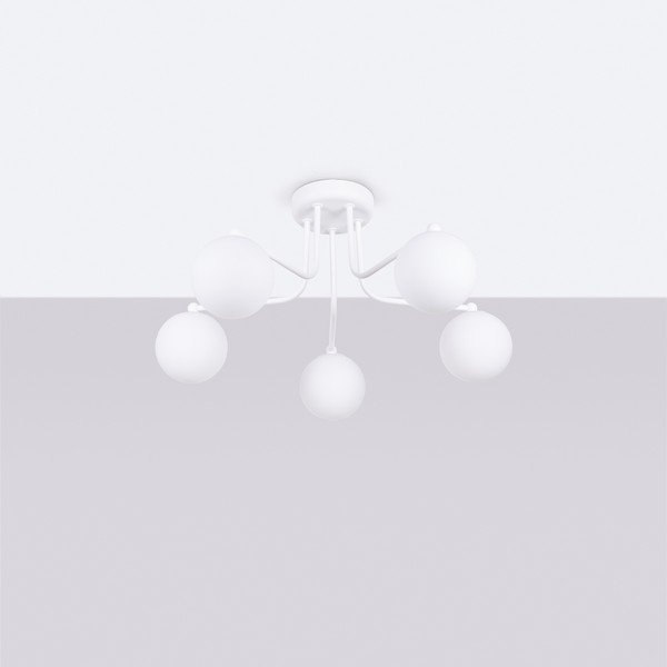 Biała lampa sufitowa Beam – Sollux-image-2