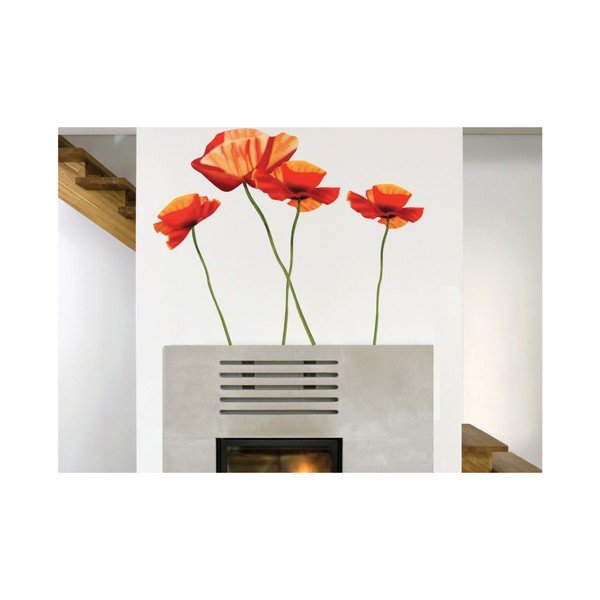 Naklejka Poppies