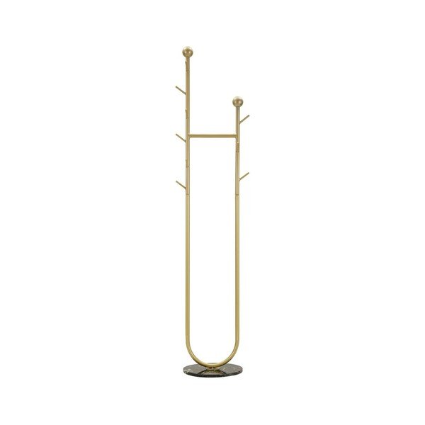 Metalowy wieszak w kolorze złota 40x175 cm Axi – Mauro Ferretti