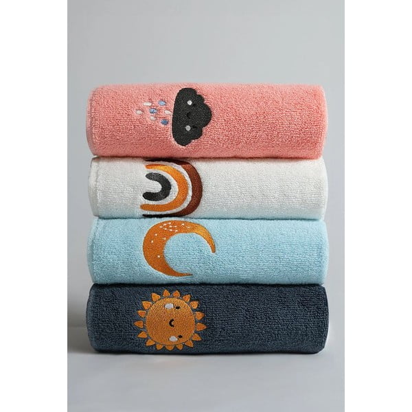 Bawełniane ręczniki zestaw 4 szt. 30x50 cm – Mila Home-image-1