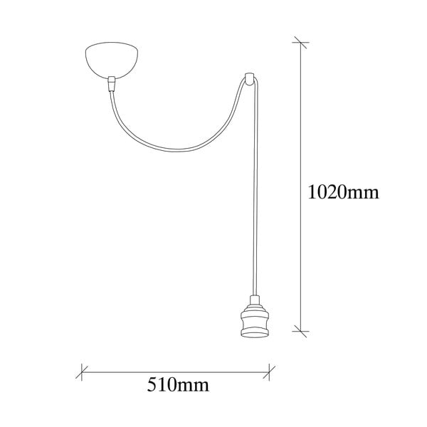 Lampa wisząca w kolorze złota Kabluni – Opviq lights-image-3