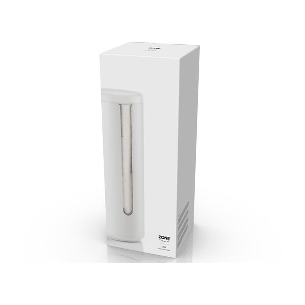 Biały metalowy stojak na papier toaletowy Ume – Zone-image-3