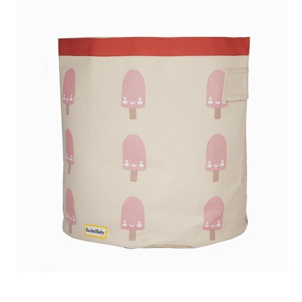 Materiałowy dziecięcy pojemnik do przechowywania Sweetie the Ice Cream – Rocket Baby-image-1