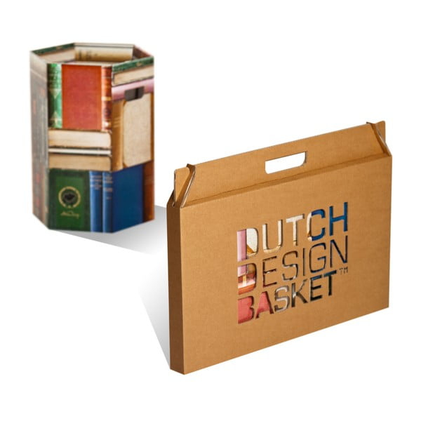 Kartonowy kosz na śmieci Books-image-2