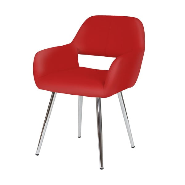 Czerwone krzesło Mendler Dohna