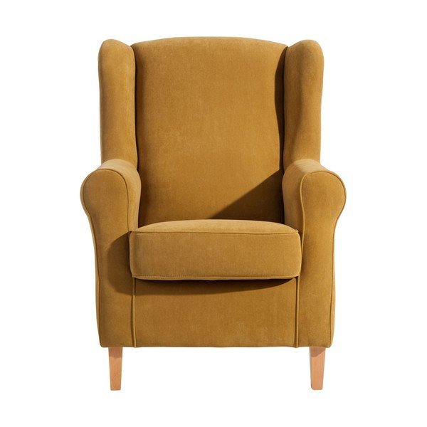 Żółty fotel Max Winzer Lorris-image-2