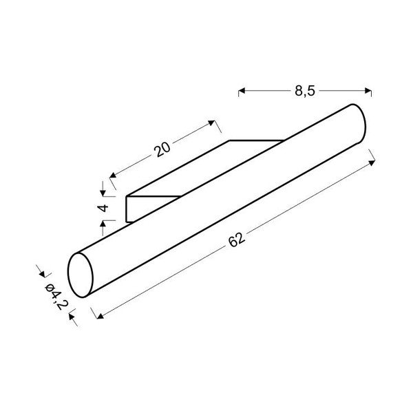 Biały kinkiet LED Universe – Candellux Lighting-image-2