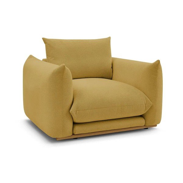 Żółty fotel Ernest – Bobochic Paris