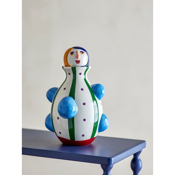 Ręcznie malowany wazon z dolomitu (wysokość 33 cm) Conneli – Bloomingville-image-3