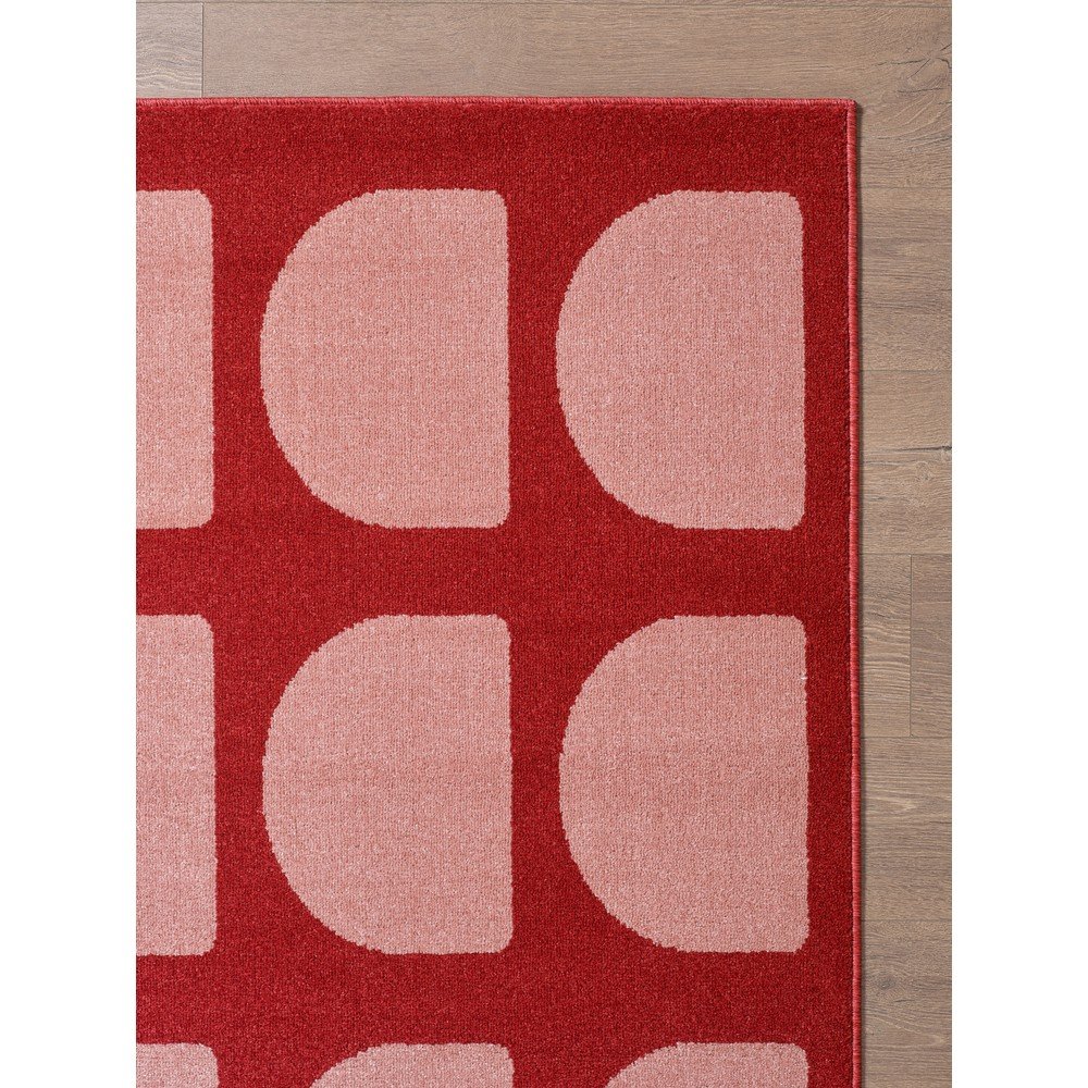 Czerwony/różowy dywan 160x230 cm Pomegranate – ESTE (zdjęcie 11)