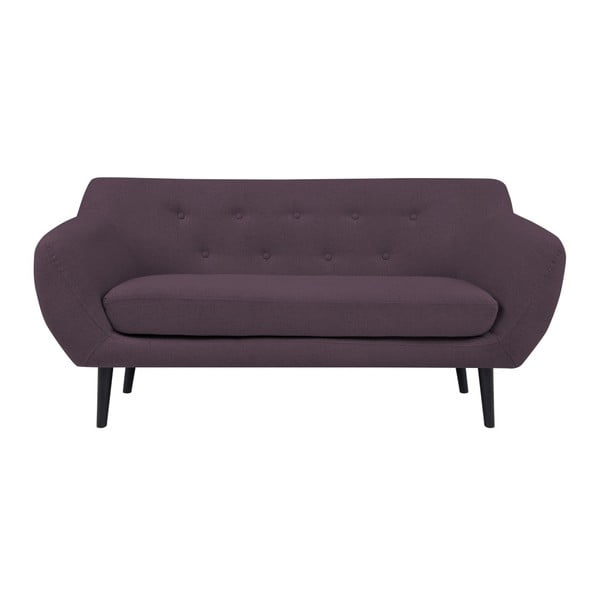 Fioletowa sofa Mazzini Sofas Piemont, 158 cm-image-2