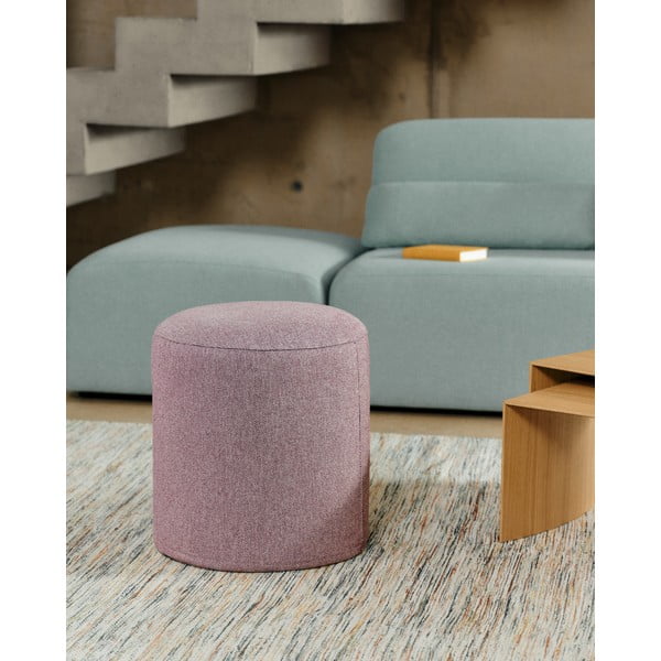 Fioletowy puf Kaeli – Kave Home-image-1