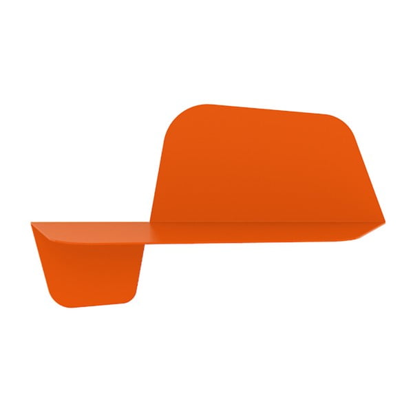 Pomarańczowa półka MEME Design Flap, 80 cm