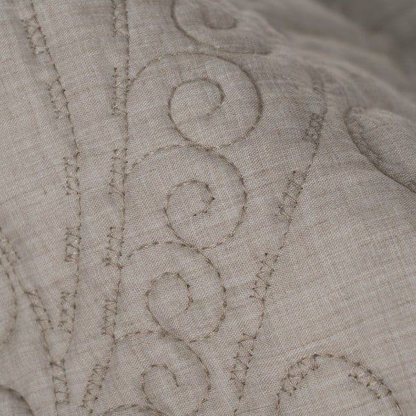 Szarobrązowa narzuta pikowana 180x260 cm – Ixia-image-3