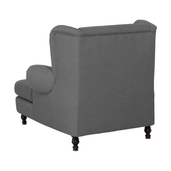 Antracytowy fotel uszak Max Winzer Mareille Anthracite-image-1