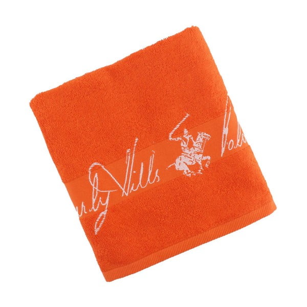 Ręcznik bawełniany BHPC 50x100 cm, pomarańczowy