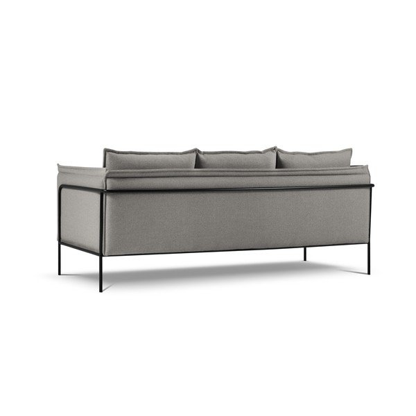 Szara sofa Interieurs 86 Andrea, 218 cm-image-2