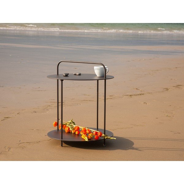 Metalowy okrągły stolik ogrodowy ø 45 cm Plip – Ezeis-image-3