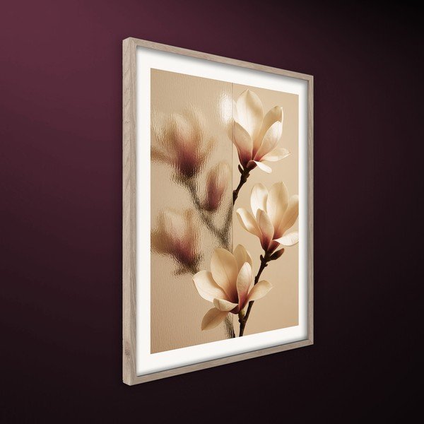 Obraz drukowany z ramą w zestawie 50x70 cm Soft Magnolia – Styler-image-3