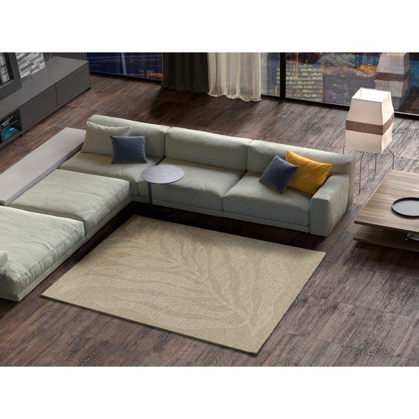 Beżowy dywan 129x190 cm Pure Beige – Universal-image-1