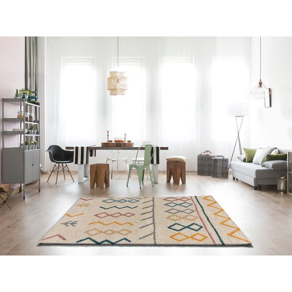 Beżowy dywan Universal Ulai, 80x150 cm-image-1