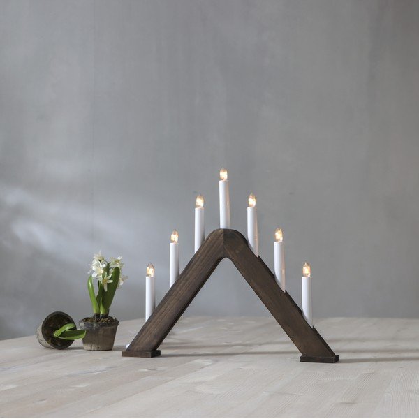 Świecznik LED do kontaktu (wysokość 36 cm) Jarve – Star Trading-image-1