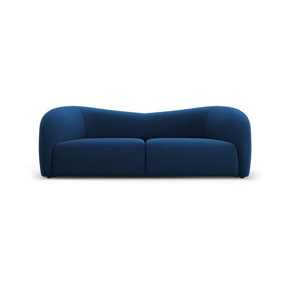 Niebieska aksamitna sofa 197 cm Santi – Interieurs 86