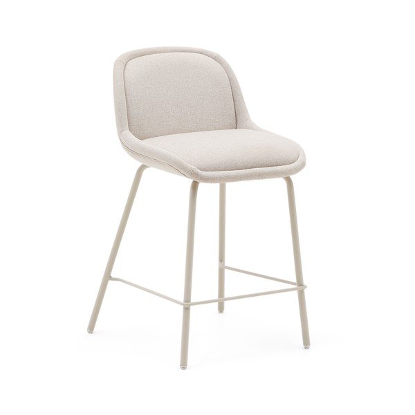 Beżowy hoker (wysokość siedziska 65 cm) Aimin – Kave Home