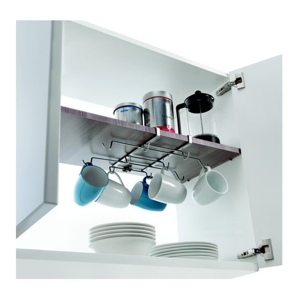 Uchwyt na kubki pod półkę Metaltex Spider Mug-image-1