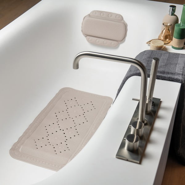 Plastikowa mata do wanny z poduszką Alaska – Spirella-image-1