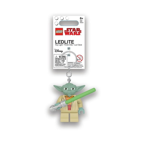 Świecący brelok na klucze LEGO® Star Wars Yoda-image-1