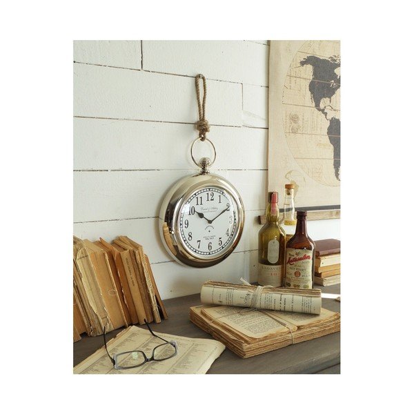 Zegar wiszący Orchidea Milano Wall Clock London City Shine