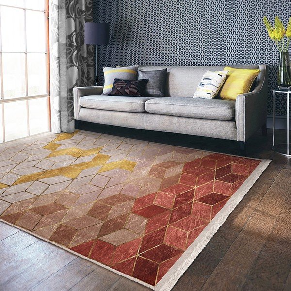 Różowy dywan 80x150 cm – Mila Home-image-4