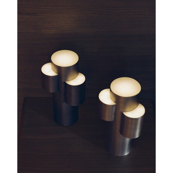 Metalowa lampa stołowa LED ze ściemniaczem w kolorze srebra (wysokość 26,5 cm) Adrina – Kave Home-image-1