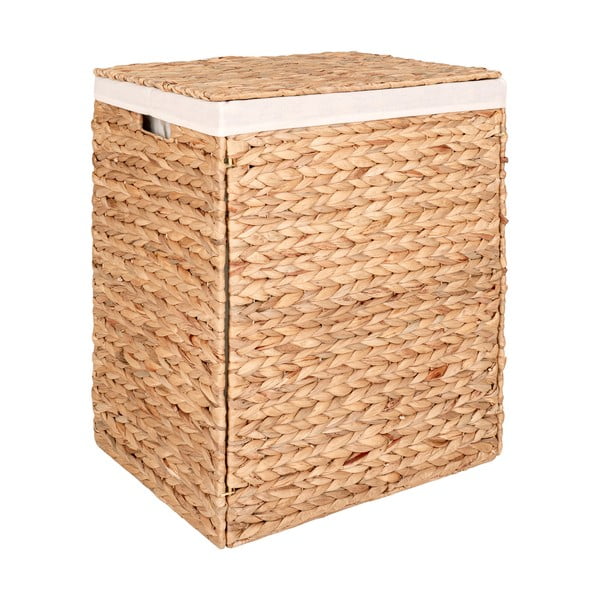 Kosz na pranie z hiacyntu wodnego w naturalnym kolorze Passo – House Nordic
