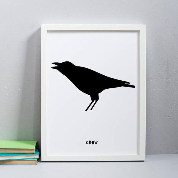 Plakat Karin Åkesson Design Crow, 30x40 cm