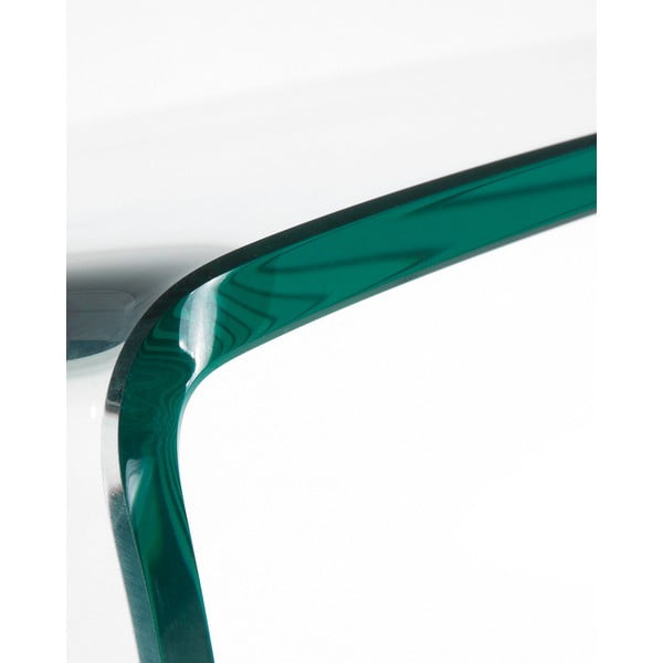 Szklana konsola 40x125 cm Burano – Kave Home-image-3