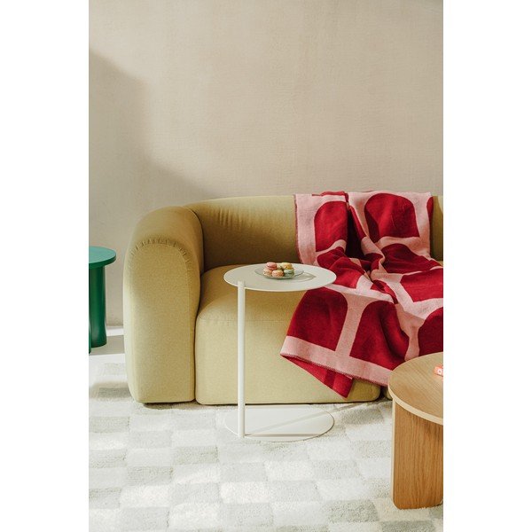 Stalowy okrągły stolik 41x40 cm Ande – noo.ma-image-1