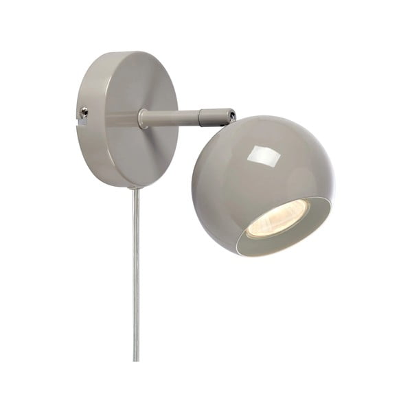 Szarobeżowy kinkiet do kontaktu Pop – Markslöjd