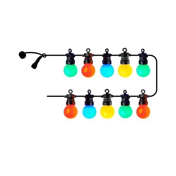 Girlanda świetlna liczba żarówek 10 szt. długość 300 cm Lucas Multi – Sirius