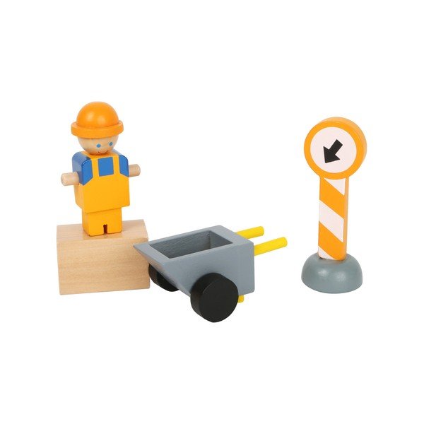 Dziecięcy drewniany dźwig budowlany Legler Construction-image-2