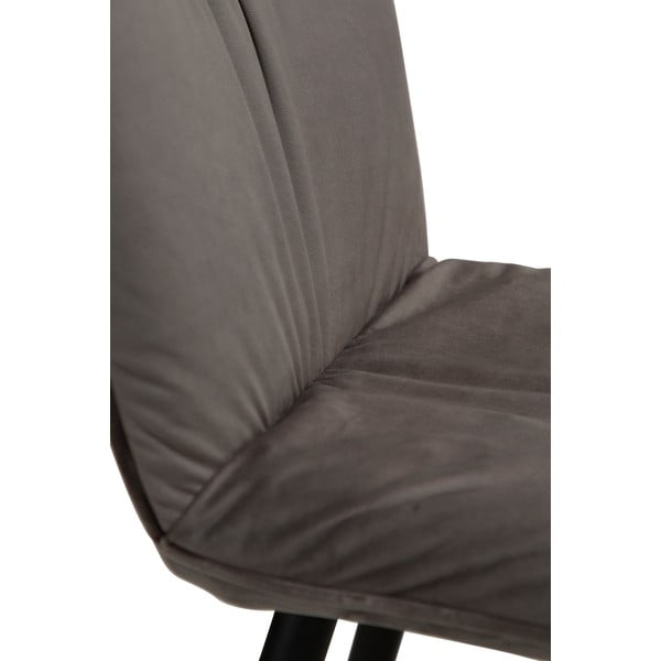 Szary aksamitny hoker DAN-FORM Denmark Join, wys. 93 cm-image-1