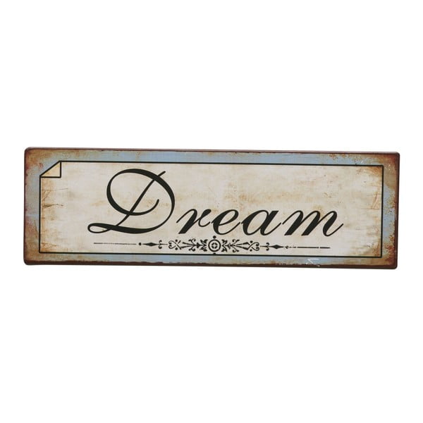 Tablica Dream, 31x10 cm