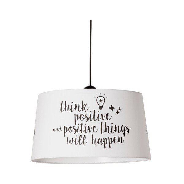 Czarno-biała lampa wisząca Think-image-2