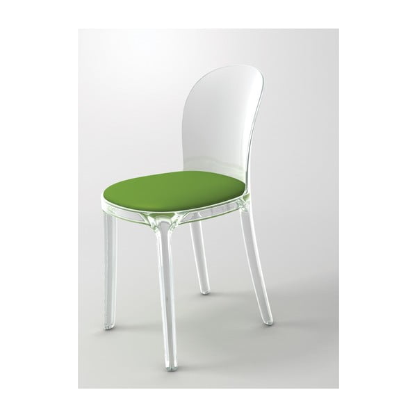 Zielone krzesło Magis Vanity